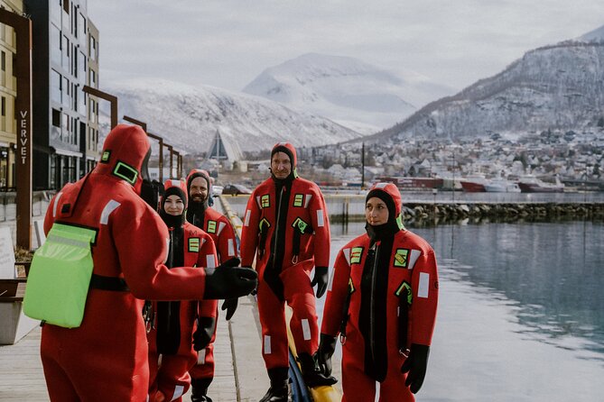 2 Hours Urban Arctic Floating Activity in the Harbours of Tromsø - The starting point: container HQ on the old shipyard