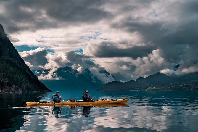6 Day Fjord Kayaking Trip Norway - Ålesund to Storfjord: learning the rhythm of sea kayaking