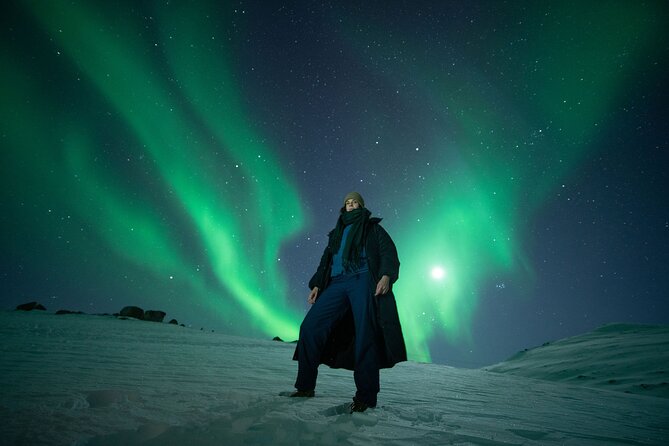 Adults Only Aurora Hunt with Wandering Owl - Stop 2, Skibotn: inland chasing when the coast is cloudy