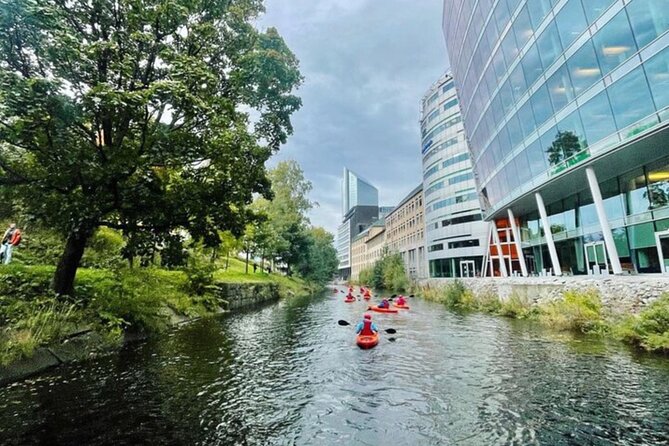 Akerselva River Kayak/Packraft Tour: Urban Adventure in Oslo - Stop 3: Grunerlokka, where the river runs through culture