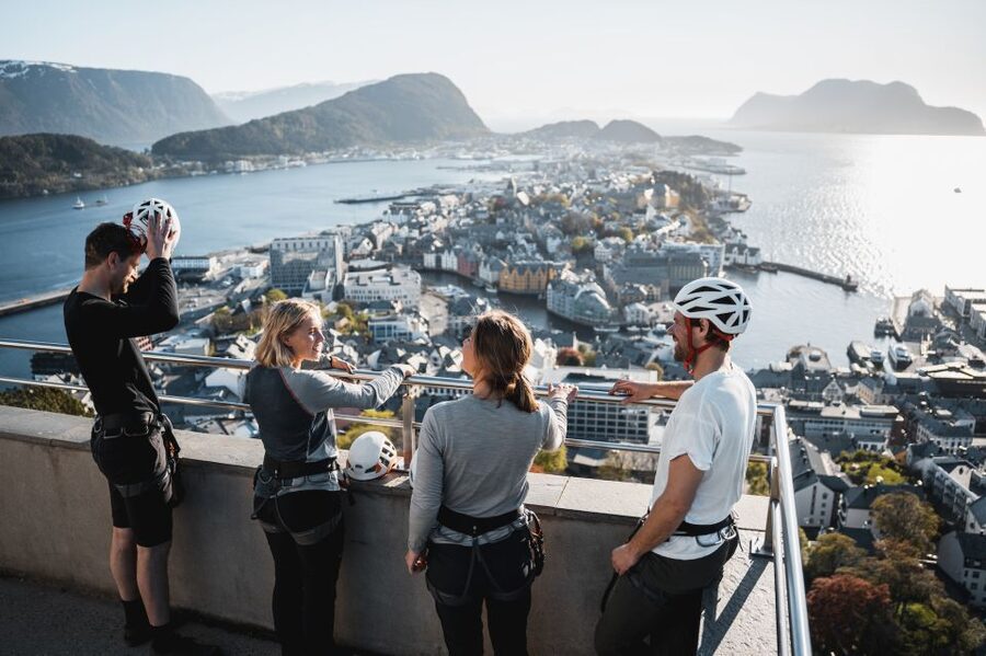 Ålesund: Via Ferrata tour - Gear Up and Learn the System Before You Climb