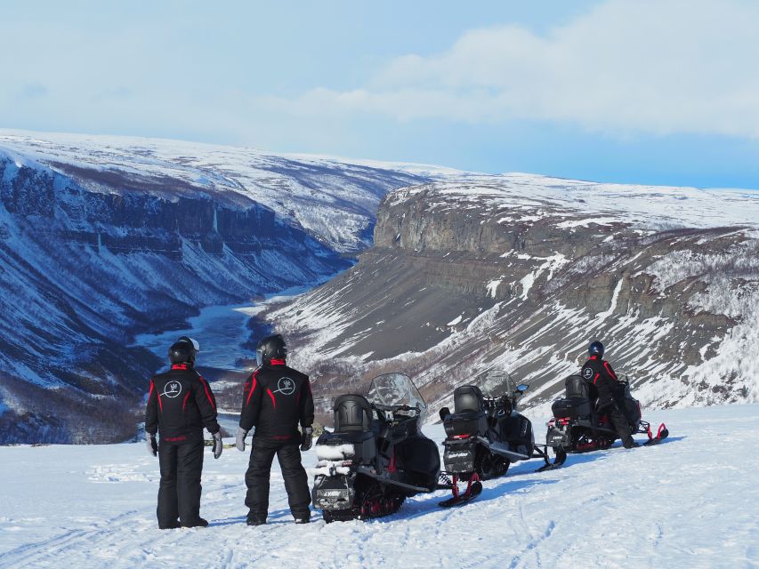 Alta: Guided Snowmobile Safari on Finnmarksvidda With Snacks - Frozen-lake routes and photo stops with warm drinks