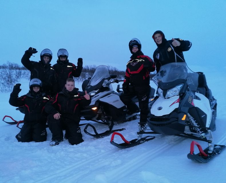 Alta: Guided Snowmobile Safari on Finnmarksvidda With Snacks - Mountain cabin stop and Arctic life you might see