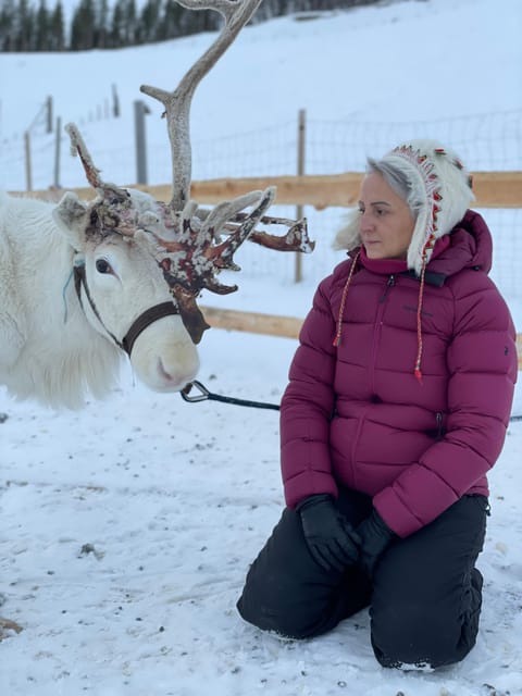 Alta: Sami Cultural Experience with Lavvu and Reindeers - A warm lavvu tent in Alta, built for cold nights