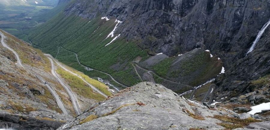 Åndalsnes - Panoramatour Trollstigen & Troll Wand - Trollveggen (Troll Wall): Europe’s highest vertical rock face