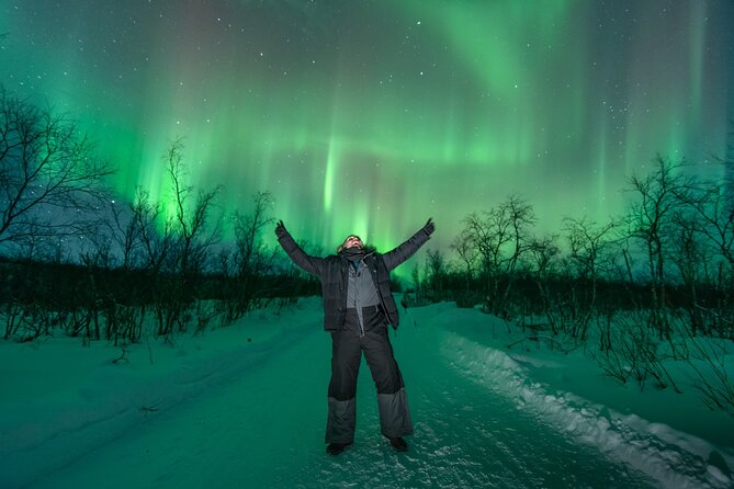 Aurora Hunt with the campfire and professional photographer - The Bonfire Stop: Warm Food Beats Cold Waiting