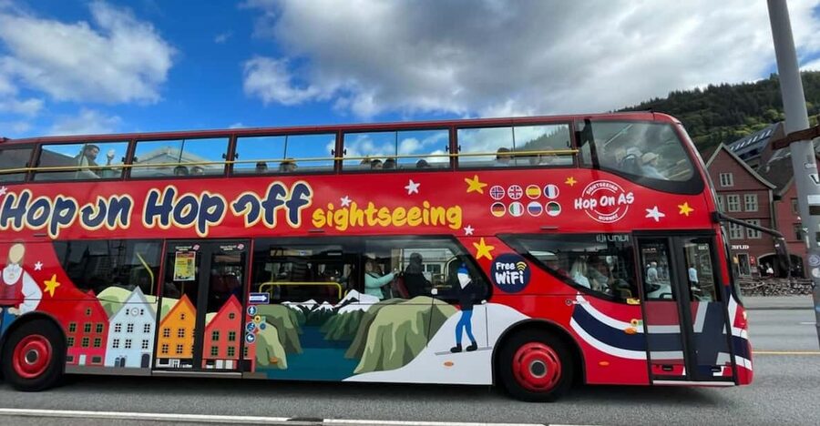 Bergen: 24-Hour Hop-On, Hop-Off Bus Ticket GrayLine - Stop by stop in your order of priorities