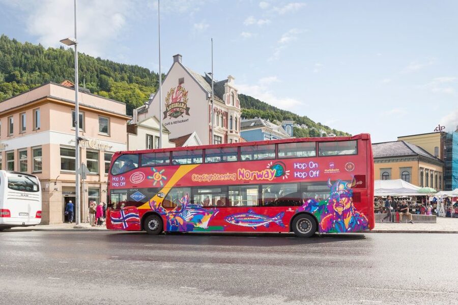 Bergen: City Sightseeing Hop-On Hop-Off Bus Tour - Stop-by-stop: what each of the 13 stops is good for