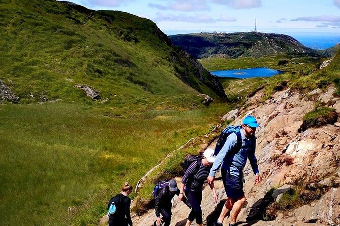 Bergen Classic Private hiking - The route reality check, Ulriken to Fløyen is 15 km of real work