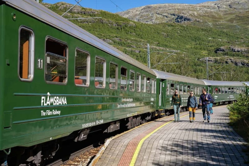 Bergen: Flam Railway, Viking Village Tour with Fjord Cruise - Stegastein View Stop: A Worthwhile Pause for Your Eyes