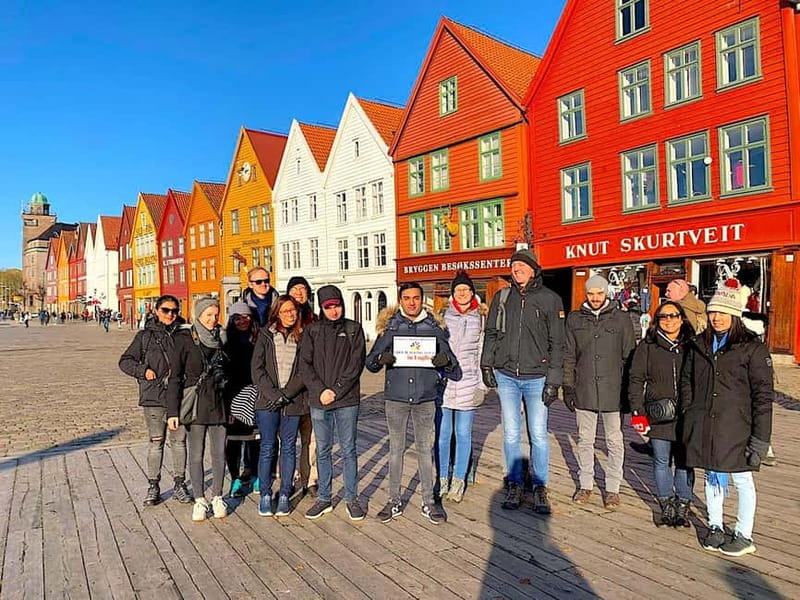 Bergen: Guided Walking Tour with Local Guide - Kong Oscars gate to Bergenhus Fortress, getting the old harbor vibe