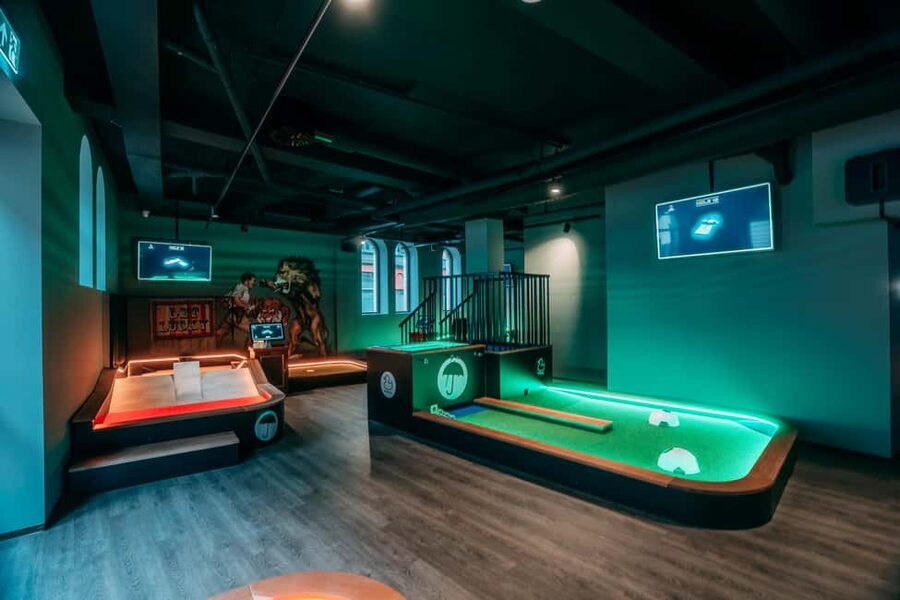 Bergen: High-Tech Minigolf in Top Bergen Activity Bar! - Price and Time Value: Is $27 Per Person Worth It?