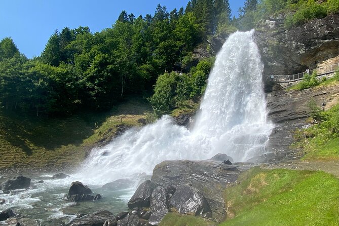 Bergen in a day, Guided tour: Old Town, Waterfalls & Waffles - The Scenic Route drive: apple orchards and a possible glacier view