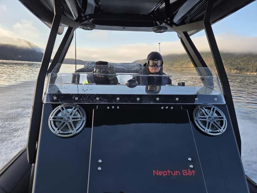 Bergen: Mostraumen Fjord Safari - by Premium RIB Boat - The Nordhordland Bridge: engineering you can pass under