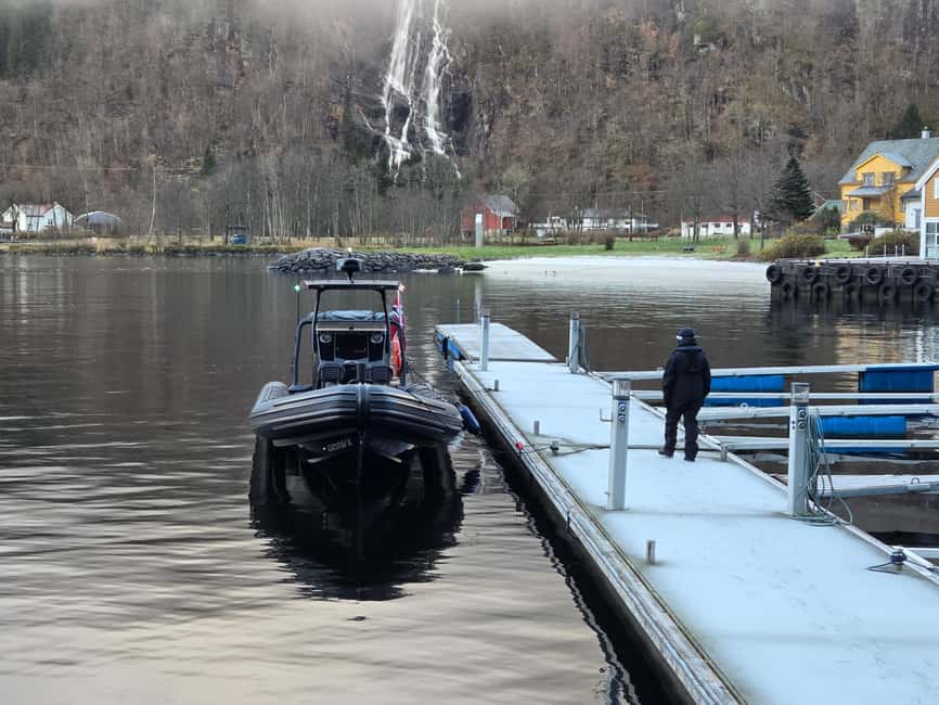 Bergen: Mostraumen Fjord Safari - by Premium RIB Boat - Captain insights plus an English audio guide