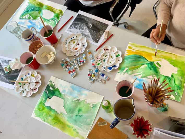 Bergen: paint Norwegian landscape with watercolor - Key Points That Matter Before You Go