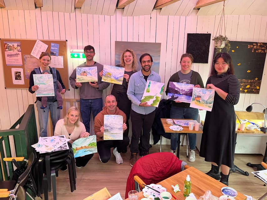 Bergen: paint Norwegian landscape with watercolor - Should You Book This Bergen Watercolor Workshop?
