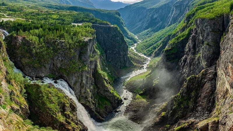 Bergen: Power of Vøringsfossen – our Most Iconic Waterfall - Walking Behind Steinsdalsfossen Without Getting Wet