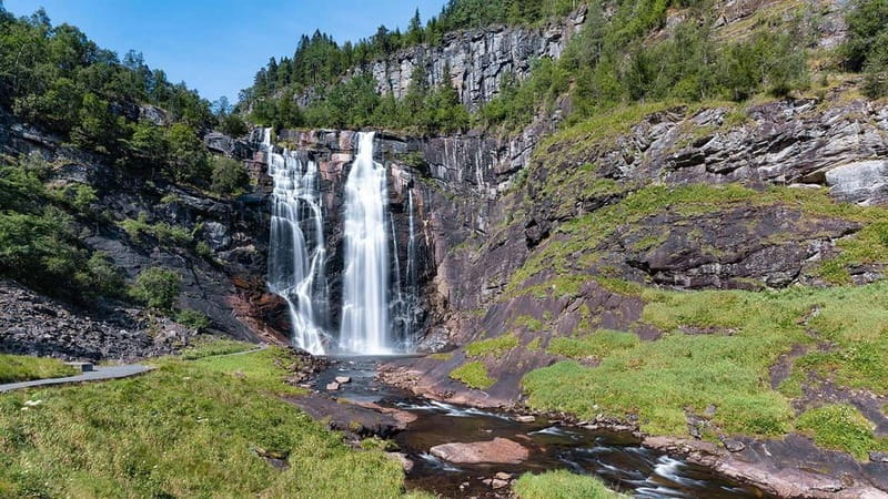 Bergen: Power of Vøringsfossen – our Most Iconic Waterfall - Hardangerfjord Views and the Hardanger Bridge Break