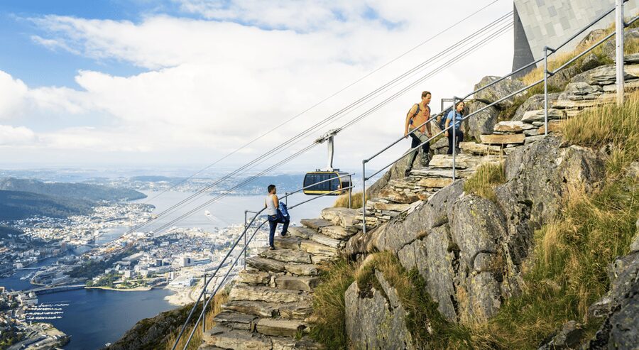 Bergen: Round-Trip Ulriken Cable Car Ticket - How Long Should You Stay: Fast Up, Slow Down