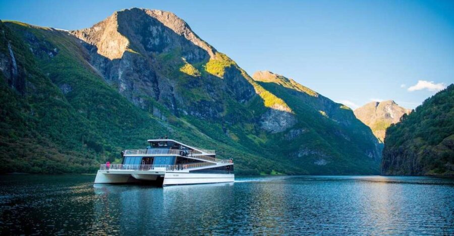 Bergen to Oslo: Private Nærøyfjord Cruise and Flåm Railway - Bergen pickup, Tvinde Waterfall, and Njardarheimr’s Viking world