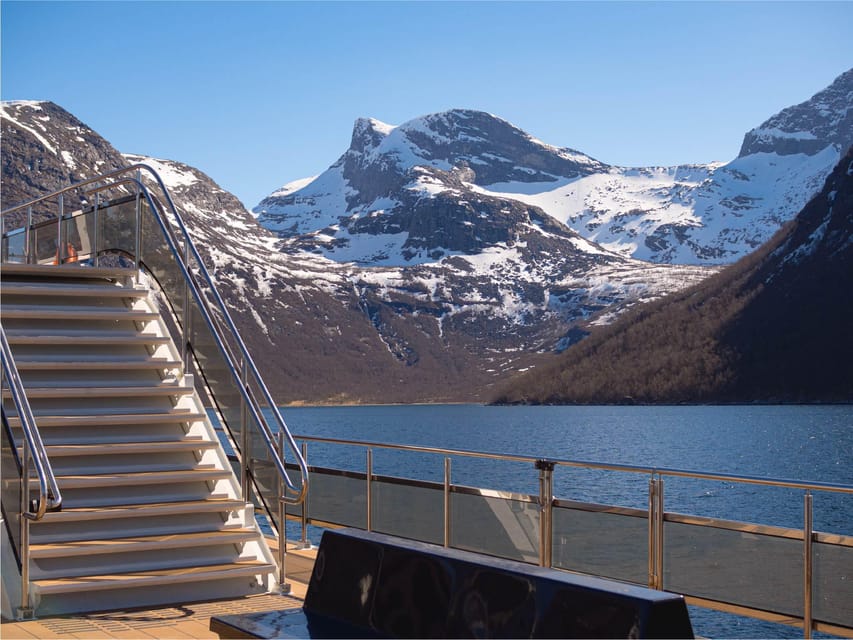 Bodø: Kjerringøy & Silent Coastal Cruise - Mistfjorden turning points: where the fjord feels like it closes in