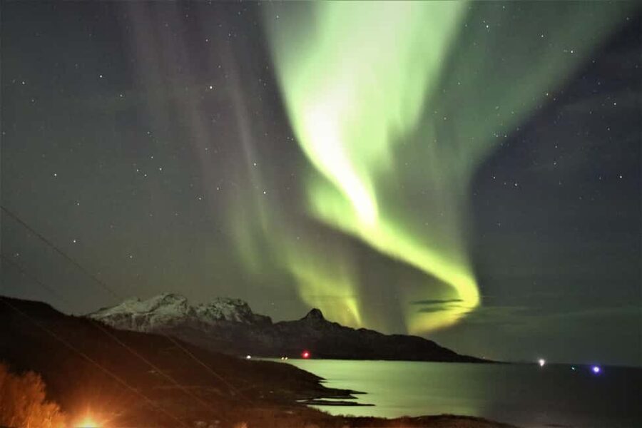 Bodø: Northern Lights safari - Stop 3: the 105-minute viewpoint photo stop