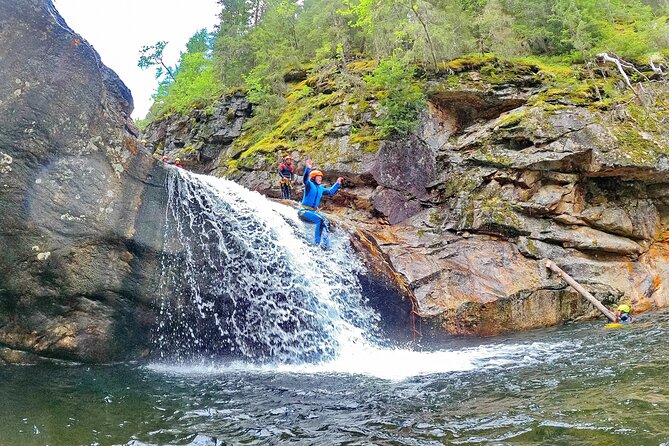 Canyoning Adventure in Hidden Mountain Rapids near Geilo - The Canyon Section: 1,200 m of Movement and a 145 m Descent