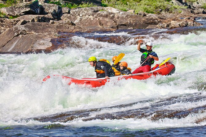 Child Appropriate Family Rafting in Dagali near Geilo, Norway - Dagali Fjellpark and the quick path to the river
