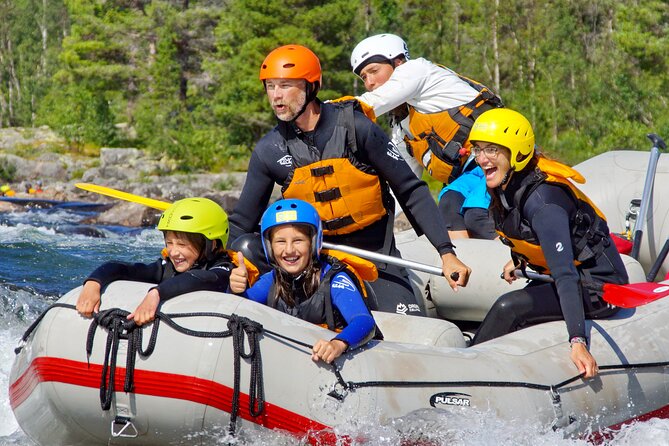 Child Appropriate Family Rafting in Dagali near Geilo, Norway - Guides who keep kids engaged and parents reassured