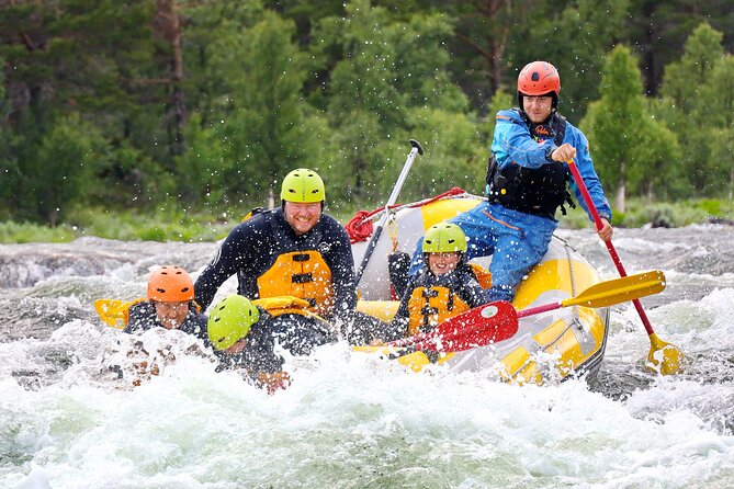 Child Appropriate Family Rafting in Dagali near Geilo, Norway - Price and value for a 3-hour guided family rafting trip