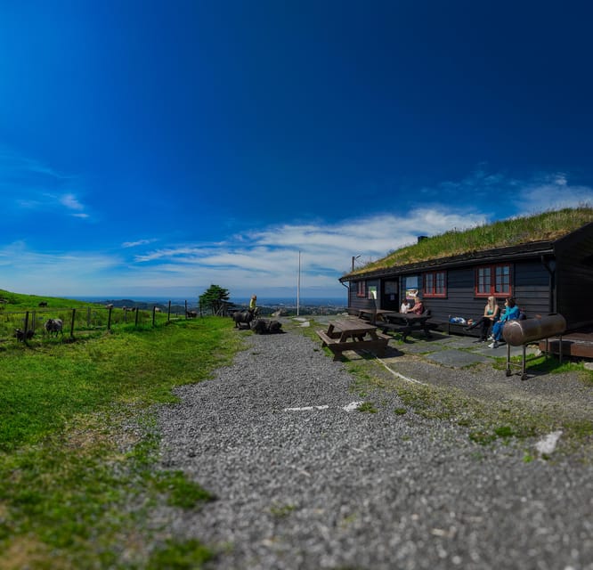 Discover Haugesund and visit a local mountain farmer - Haugesund cruise pier to Steinsfjellet viewpoints in 20 minutes