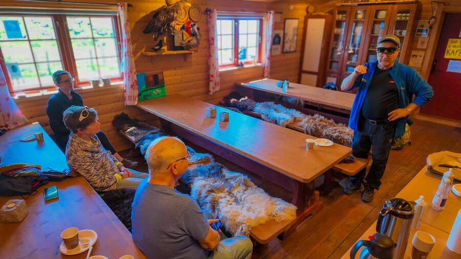 Discover Haugesund and visit a local mountain farmer - At Kringsjåhytta: farmer stories, WWII occupation, and the sheep call