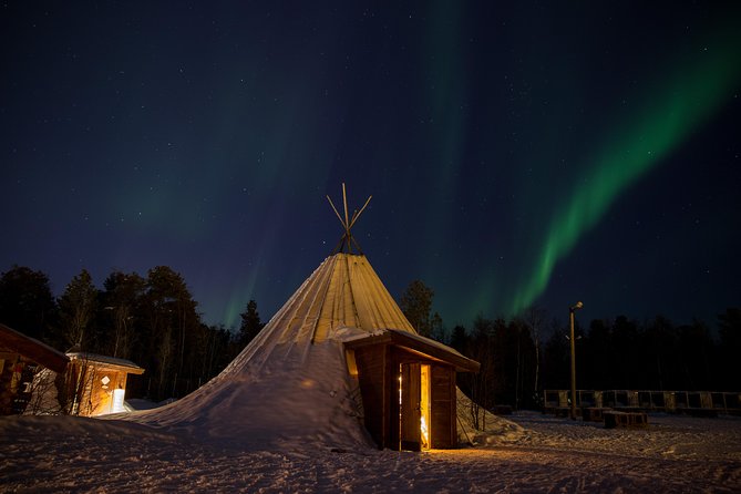 Dog Sled Tour and Husky Cuddles - Sámi Lavvu Stories, Tea, and Snacks: The Warm Reset After the Ride