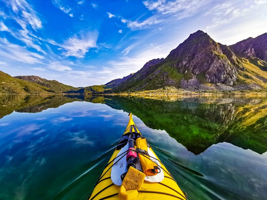 Eggum Lofoten: Kayaking Tour in Lofoten with Snacks - Weather and What to Wear: Dress Like the Water Matters