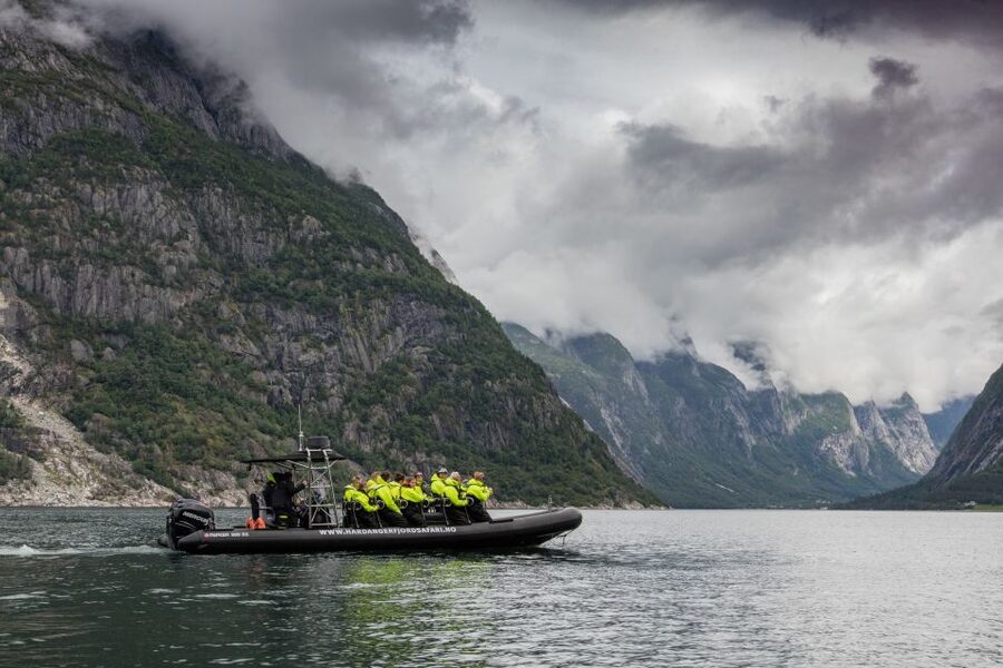 Eidfjord: 1-Hour Fjord RIB Tour - The route: Simadal Fjord today, Hardangerbrua if conditions allow