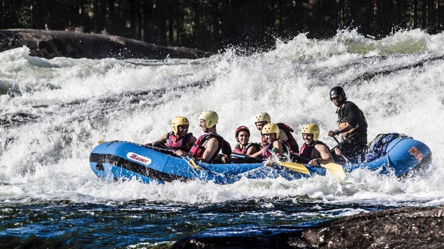 Evje: White Water Rafting Trip on Norway's Warmest Rivers - You ride the main rapids twice, and it changes the whole feel