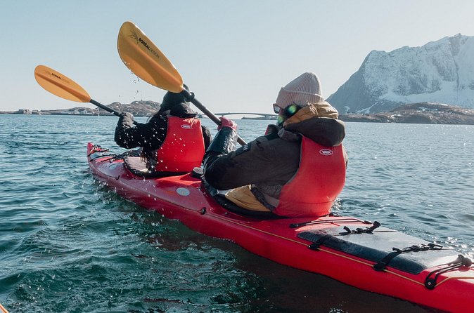 Explore Reinefjord by kayak (3 hours) - Getting a taste of safe open sea