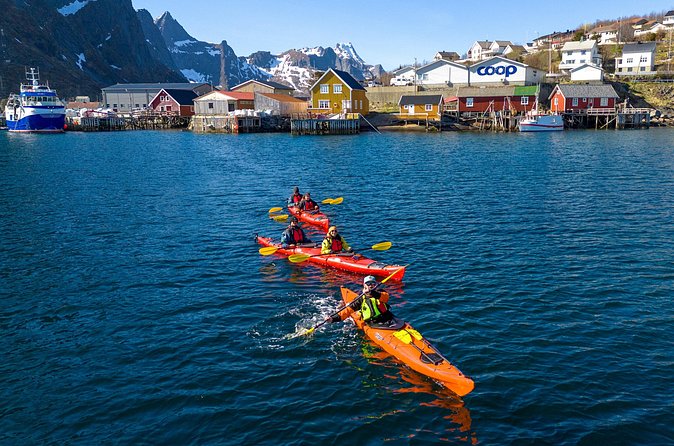 Explore Reinefjord by kayak (3 hours) - How the flexible route changes the whole outing