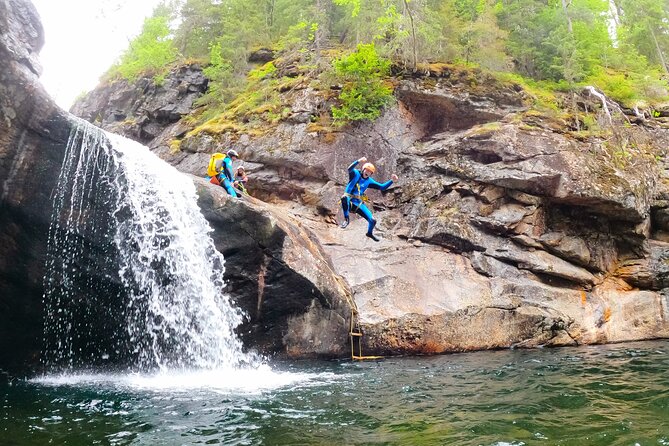 Extreme Canyoning With Waterfall Rappelling near Geilo in Norway - Cold water reality check: how to stay comfortable and keep your energy