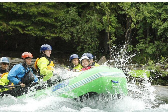 Family Rafting Grade 2 - Timing that makes sense: 3 hours total, about 1.5 on the water