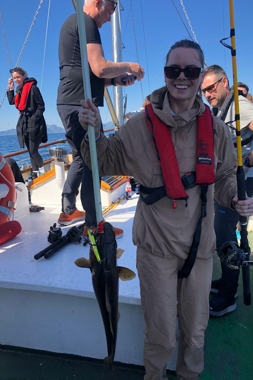 Fishing trip from Henningsvær + free (self caught) fish soup - Getting aboard Sabina: gear, vibes, and what you actually do