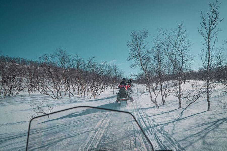 From Alta: Daytime Snowmobile Adventure - Group Size, Pace, and the Real Deal on Speed