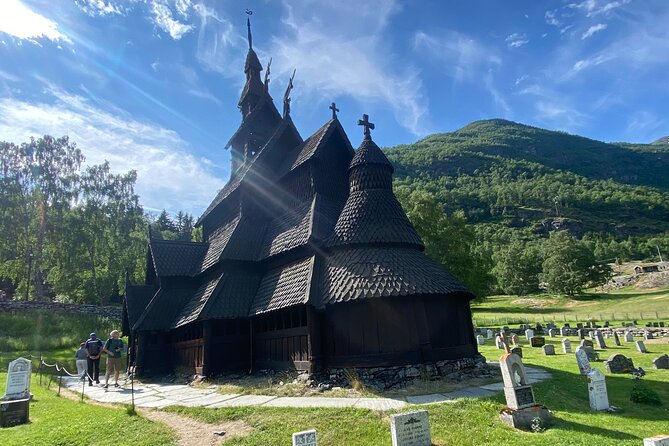 From Flåm, Guided Tour: Stegastein, Borgund Stave Church & More - Borgund Stave Church Exterior Photos, Not a Full Interior Visit