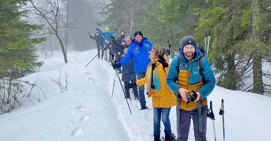From Oslo: Oslomarka Forest Guided Snowshoeing Tour - The Frognerseteren metro ride: scenic winter views without a car