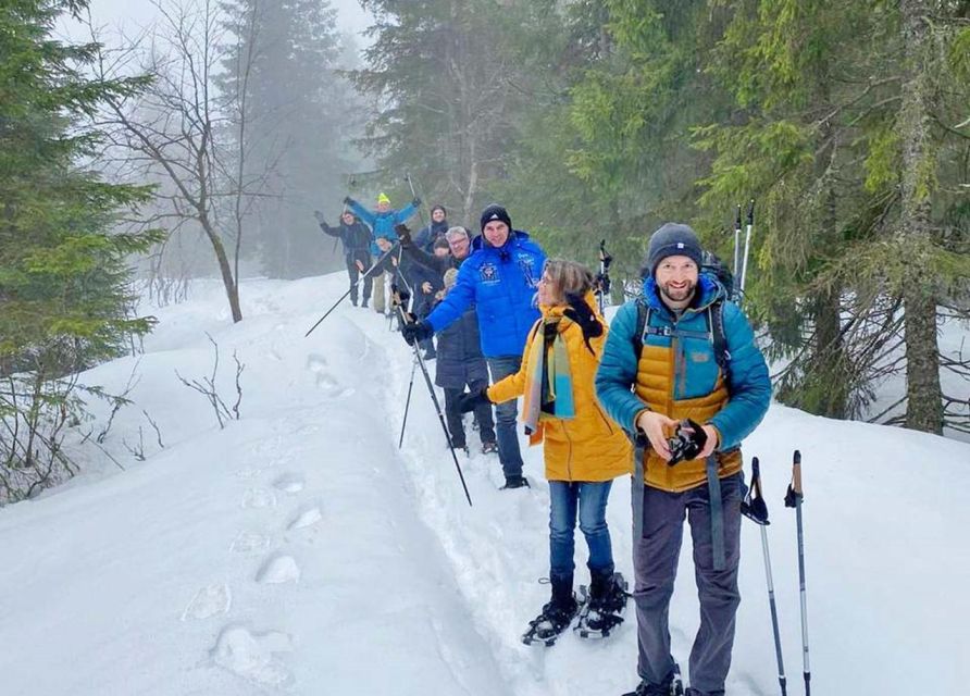 From Oslo: Oslomarka Forest Guided Snowshoeing Tour - Walking through winter quiet in the Oslomarka Forest