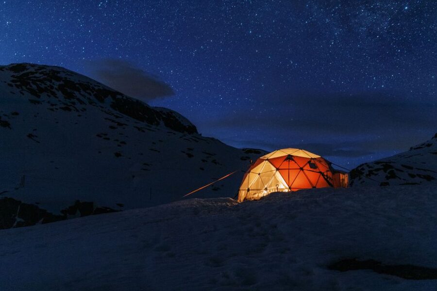From Skjeggedal: Trolltunga Sunset Winter Overnight tour - Meals that keep the energy steady