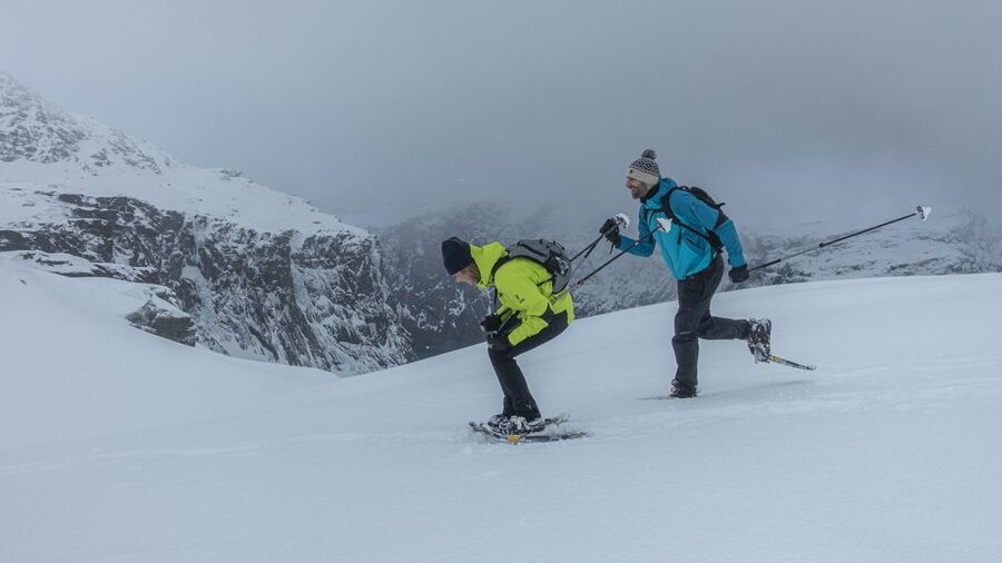 From Skjeggedal: Trolltunga Sunset Winter Overnight tour - The guide as storyteller, not just a route manager