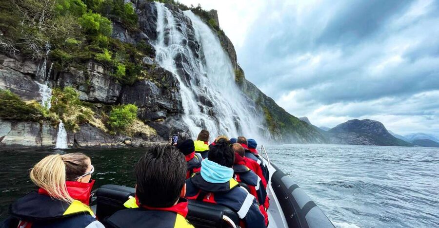 From Stavanger: Lysefjorden & Pulpit Rock RIB Boat Tour - Pulpit Rock and Preikestolen, from the waterline instead of a viewpoint