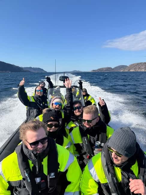 From Stavanger: Lysefjorden & Pulpit Rock Safari by RIB - RIB Safari from Stavanger: what the 2 hours really delivers